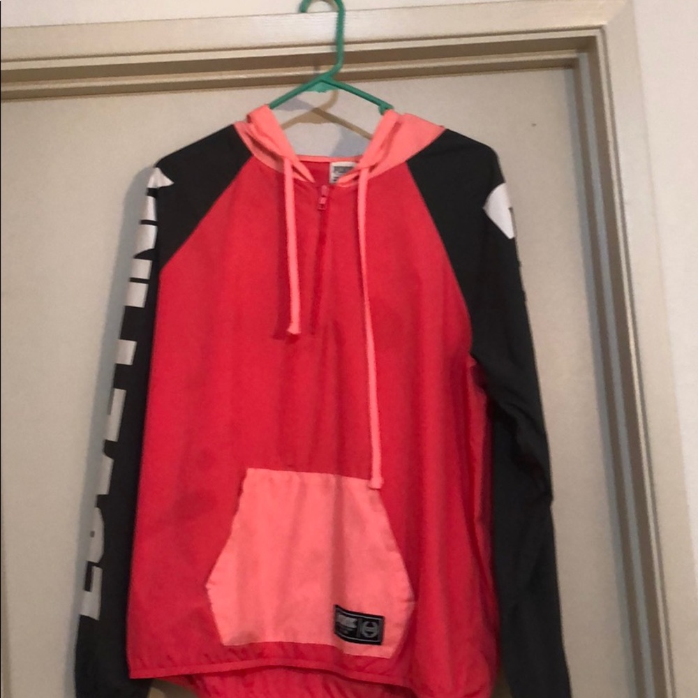 Pink windbreaker